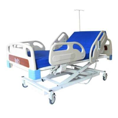 3 Motorlu Asansörlü Full ABS Hasta Yatağı ES-153/A - Gold