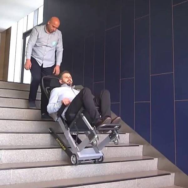Aktaran A1 Paletli Merdiven İnme Çıkma Cihazı MEB Onaylı - 3