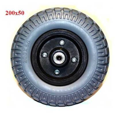 Akülü Sandalye Ön Tekeri 200x50 - Gold