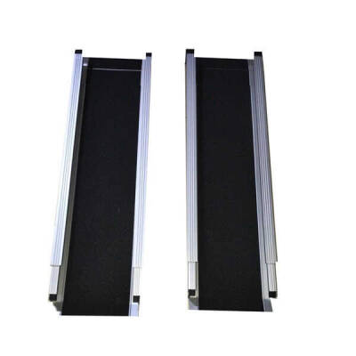 Akülü tekerlekli sandalye teleskopik, portatif rampa - Gold (1)