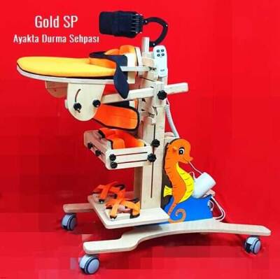 Gold SP Ayakta Durma Sehpası - Gold