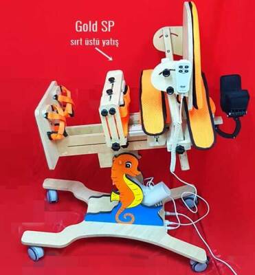 Gold SP Ayakta Durma Sehpası - Gold (1)